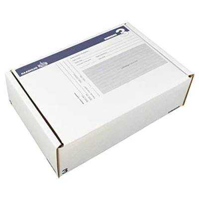 Afbeelding van Raadhuis postpakketdoos 3 240x170x80mm bedrukt 5 stuks RD 351120