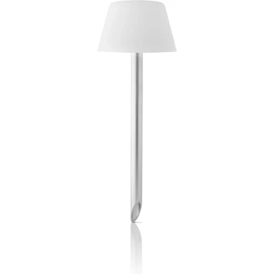 Afbeelding van Eva Solo Sunlight Solar Lamp met Grondspie 37 cm Kunststof Wit Aluminium