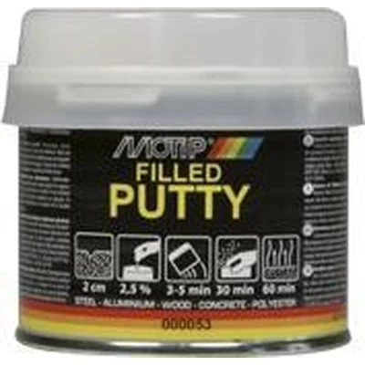 Afbeelding van Motip Glasvezel Plamuur Gevuld 250 gr