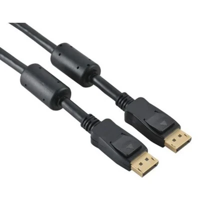 Afbeelding van Tecline DisplayPort kabel, DP 1.2, Hoge kwaliteit, verguld, St./St., 1,5 m verguld (1.50 m, DisplayPort), Videokabel