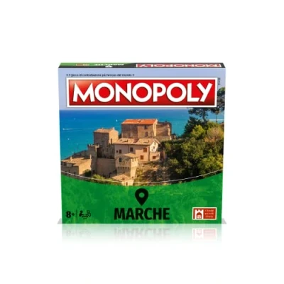 Afbeelding van Winning Moves, De mooiste dorpen van Italië Marche editie, Italiaanse familiespel, vanaf 8 jaar +