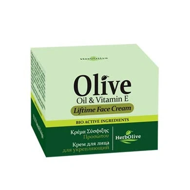 Afbeelding van HerbOlive Gezicht creme Liftime *Olijfolie &amp; Vitamine E* 50ml