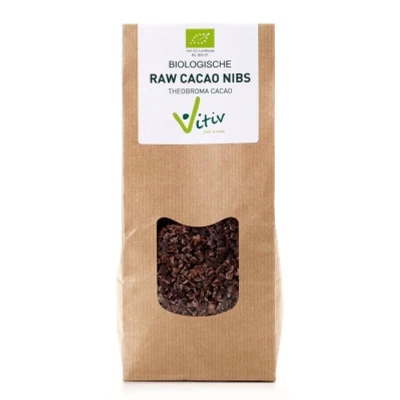 Afbeelding van Vitiv Biologische Cacao Nibs 200GR
