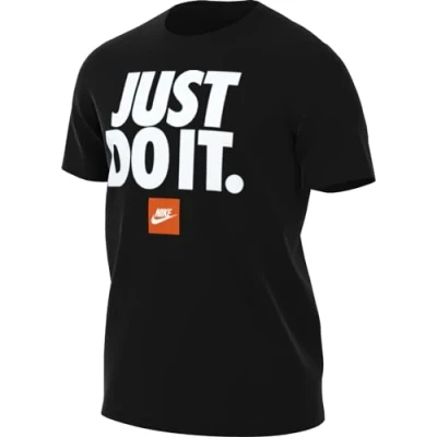 Afbeelding van Nike Men&#039;s Shirt M Nsw Tee Fran Jdi Verbiage, Black, DZ2989 010, S