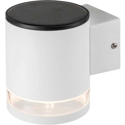 Afbeelding van V TAC VT 1139 23013 Wandlamp op zonne energie 0.55 W Warmwit Lichtgrijs