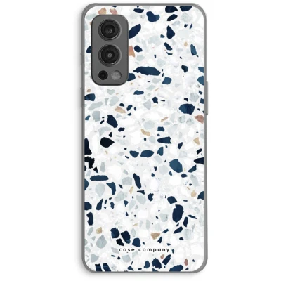 Afbeelding van Case Company® hoesje geschikt voor OnePlus Nord 2 5G Terrazzo N1 Soft Cover Telefoonhoesje Bescherming aan alle Kanten en Schermrand