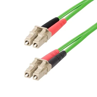 Image de StarTech.com Câble fibre optique multimode OM5 LC/LC (UPC) 3m, LSZH Cordon de raccordement LC/UPC (M) pour 3 m 2.9 mm duplex 50 / 125 microns sans halogène, débit transfert