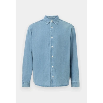 Afbeelding van Jack &amp; Jones Jornorrebro Shirt Overhemd, Heren, Maat: Small, Medium blue denim