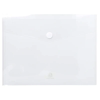 Afbeelding van Exacompta Ref. 56421E Pak van 5 enveloppen polypropyleen A4 kleurloos
