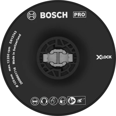 Afbeelding van Steunschijf v.fiberschijf Xlock hard 125