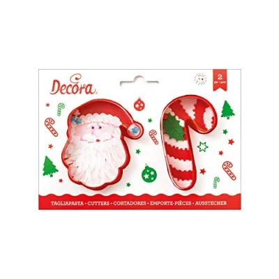 Afbeelding van Koekjes Uitstekerset Kerstman &amp; Zuurstok