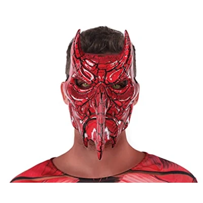 Afbeelding van Masker 117753 Demon Rood