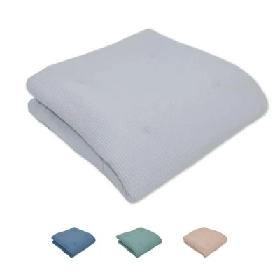 Image de tapis d&#039;éveil ULLENBOOM pour bébé 120x120 cm 100% OEKO TEX Fabriqué dans l&#039;UE, épais rembourré Gris Idéale comme de jeux bébé, motricité et sol enfant