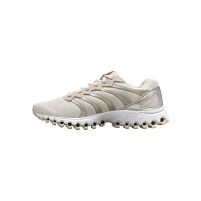 Afbeelding van K SWISS Tubes Birch smoke gray champagne Sneakers laag, Dames, Maat: 37, Textiel