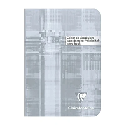 Afbeelding van Clairefontaine Het papier van geborsteld velijnpapier 90 g/m² is gelinieerd A6 formaat (105 x 148 mm)