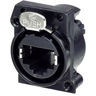 Afbeelding van Neutrik Chassisbus NE8FAH C5 CON Bus, inbouw horizontaal Aantal polen 8P8C Zwart 1 stuk(s)
