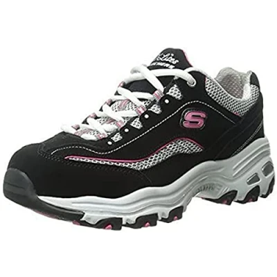 Afbeelding van Skechers D&#039;Lites Second Chance Sneakers voor dames, Zwart BKWP