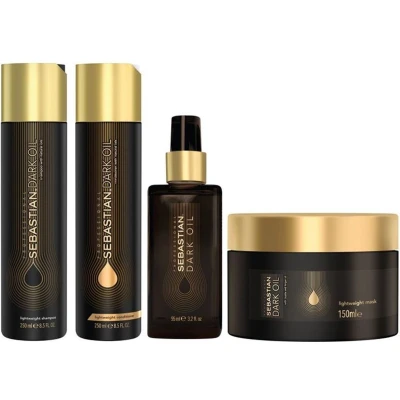 Afbeelding van Beschadigd haar pakket Sebastian Dark Oil bundel/set/pakket