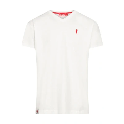 Afbeelding van Derbe Kippes Tshirt basic, Heren, Maat: Medium, Off white