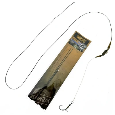 Afbeelding van PB Products R2G Clip SR Leader + 2 Shot on the Hook Rigs 4 Karper onderlijnen
