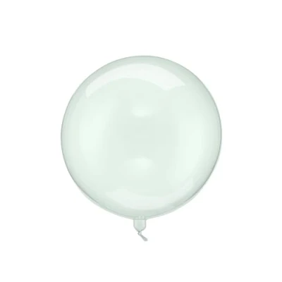 Afbeelding van PartyDeco Folieballon Orbz Transparant Groen 40 cm