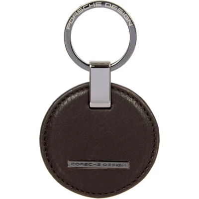 Afbeelding van Porsche Design Circle Sleutelhanger, Maat: One Size, Dark brown