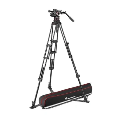Afbeelding van Manfrotto Nitrotech 612 &amp; Alu Twin GS (Metaal), Statief
