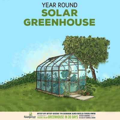 Afbeelding van Year Round Solar Greenhouse