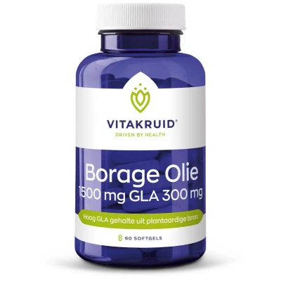 Afbeelding van Vitakruid Borage Olie 60SG