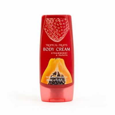 Afbeelding van Somerset fruit Body Cream strauberry &amp; papaya 200ml
