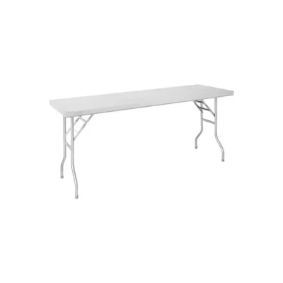 Afbeelding van Vogue RVS inklapbare werktafel 1830x610x780