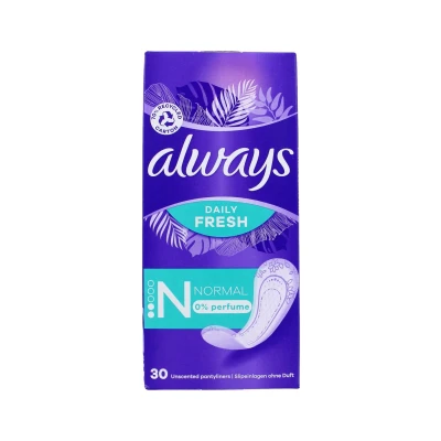 Afbeelding van Always Daily Fresh Normal Inlegkruisjes 30ST