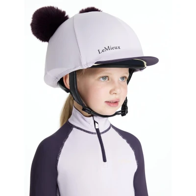 Afbeelding van LeMieux Capcover Mini Double Pom Kids Lilac One Size Agradi.be