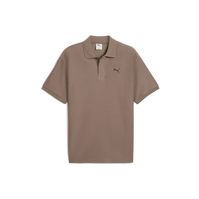 Afbeelding van Puma Jacquard Unisex Poloshirt, Maat: Medium, Totally taupe