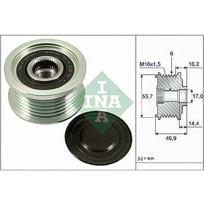 Afbeelding van INA 535 0270 10 Dynamovrijloop Speciaal gereedschap voor montage noodzakelijk