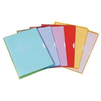 Image de Elba sachet de 10 pochettes coin fardliss en pvc 18 100e a4 transparent 100206694