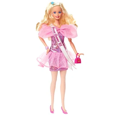 Afbeelding van Barbie Rewind &#039;80s Edition Poppenfeestavond Roze Barbiepop Modepop