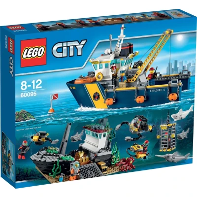Afbeelding van LEGO City Diepzee Onderzoeksschip 60095