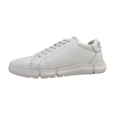 Afbeelding van Geox UOMO Sneakers laag, Heren, Maat: 46, Bianco Leer
