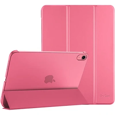 Afbeelding van ProCase Cover voor iPad 10e generatie 10.9 Inch 2022, A2696, A2757, A2777, beschermende hoes, automatisch in en uitschakelen Roze
