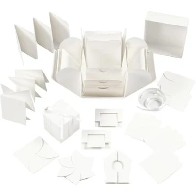 Afbeelding van Explosion box, afm 7x7x7,5+12x12x12 cm, gr1 stuk, off white