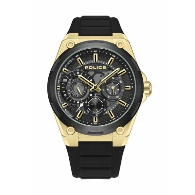 Afbeelding van Police Salkantay Horloge, Heren, Maat: One Size, Schwarz