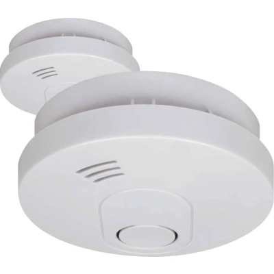 Afbeelding van Rookmelder ELRO 2 stuks (10 jaar sensor, 10 batterij, Magneetmontage)