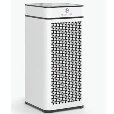 Afbeelding van Medify Air MA 40 Luchtreiniger Purifier met vervangbare HEPA H13 Filter Ruimtes tot 83,2 m² Luchtfilter tegen Hooikoorts, Huisstofmijt en Allergieën Zwart
