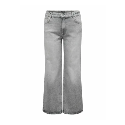Afbeelding van ONLY CARMAKOMA Jeans Juicy Wide Fit Grijs 4632