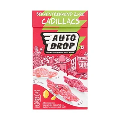 Afbeelding van Autodrop Bekkentrekkend Zure Cadillacs (270 gram)