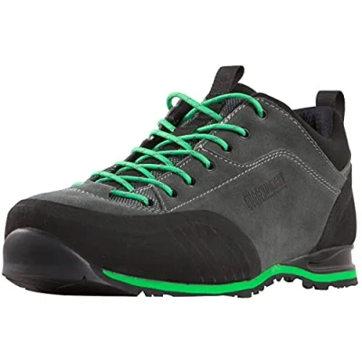 Afbeelding van GUGGEN Mountain PT023 trekking en wandelschoenen voor heren, outdoorschoenen, waterdicht, met membraan suède, Groen