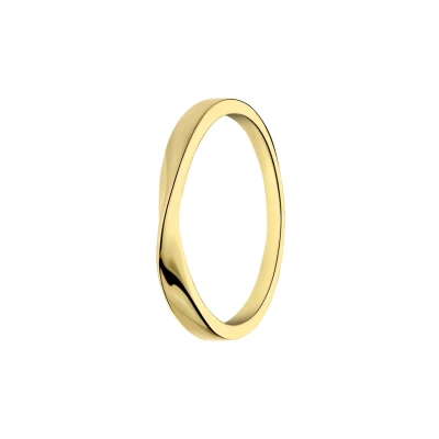 Afbeelding van Lucardi GLAM Ring, Dames, Maat: 50, Gold