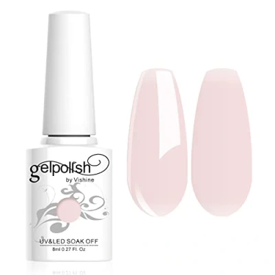 Afbeelding van Vishine MistyRose #1361 UV led gelnagellak, 8 ml