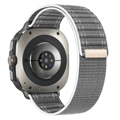 Afbeelding van Nylon Wave band Grijs Samsung Galaxy Watch Ultra 47mm